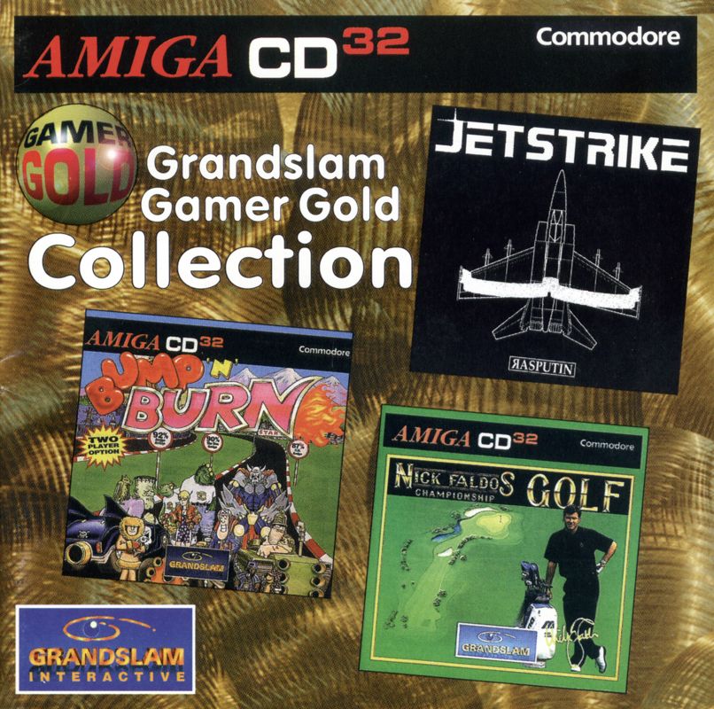 Grandslam Gamer Gold Collection box art for Amiga CD32